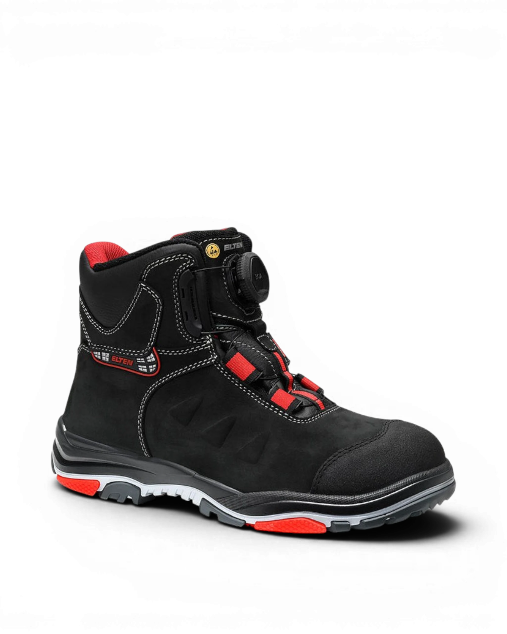 Elten Till BOA Mid 7670102 S3 Typ 2 Zwart/Rood