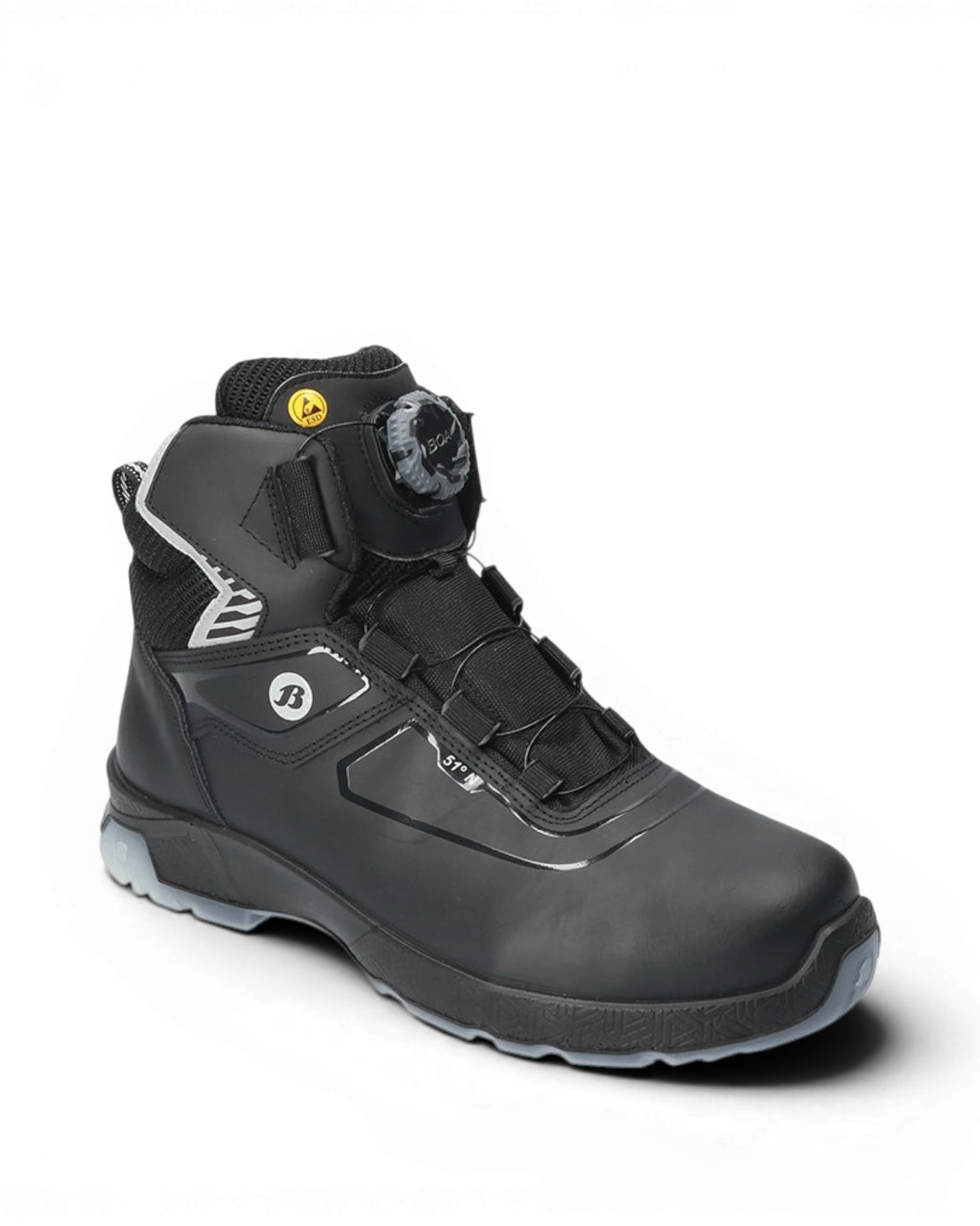 Bata Summ Five Hoog S3 Zwart