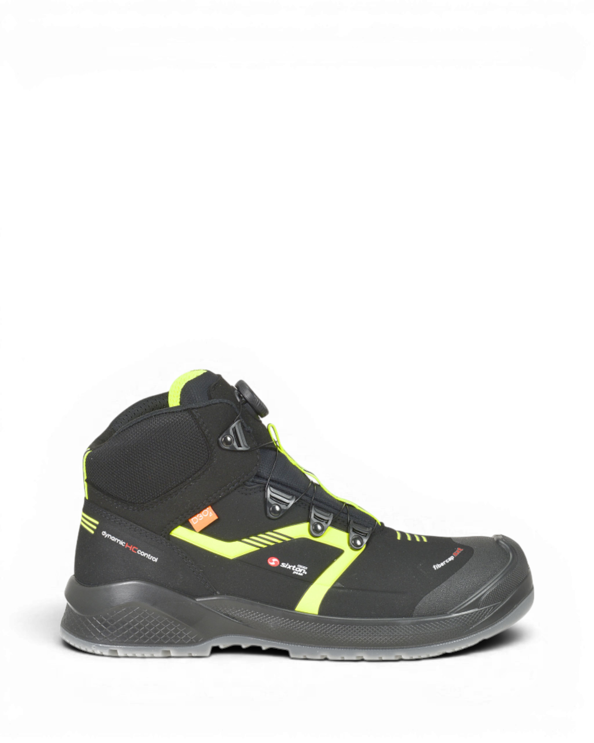 Sixton Scatto BOA 43459-01 S3 Zwart/Geel