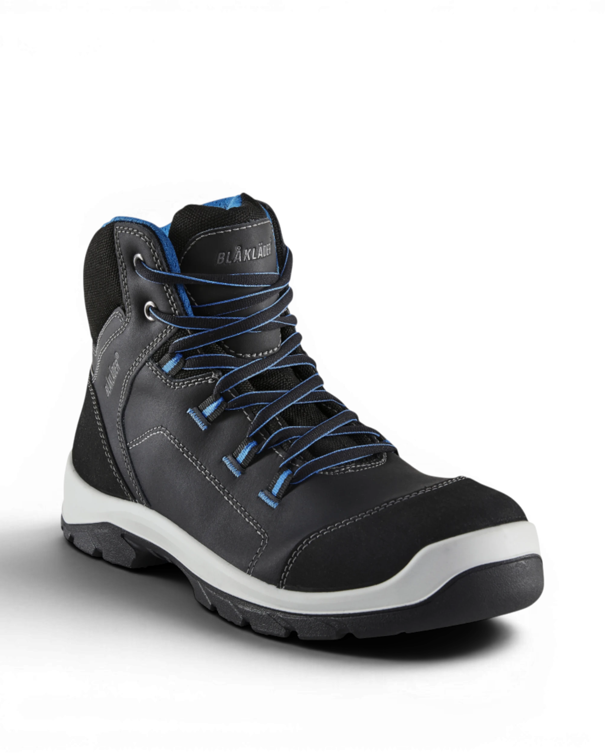 Blaklader Veiligheidsschoen 2434 S3 Hoog Zwart/Blauw