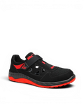 Elten Lonny Easy Sandaal 719521 S1P Zwart/Rood