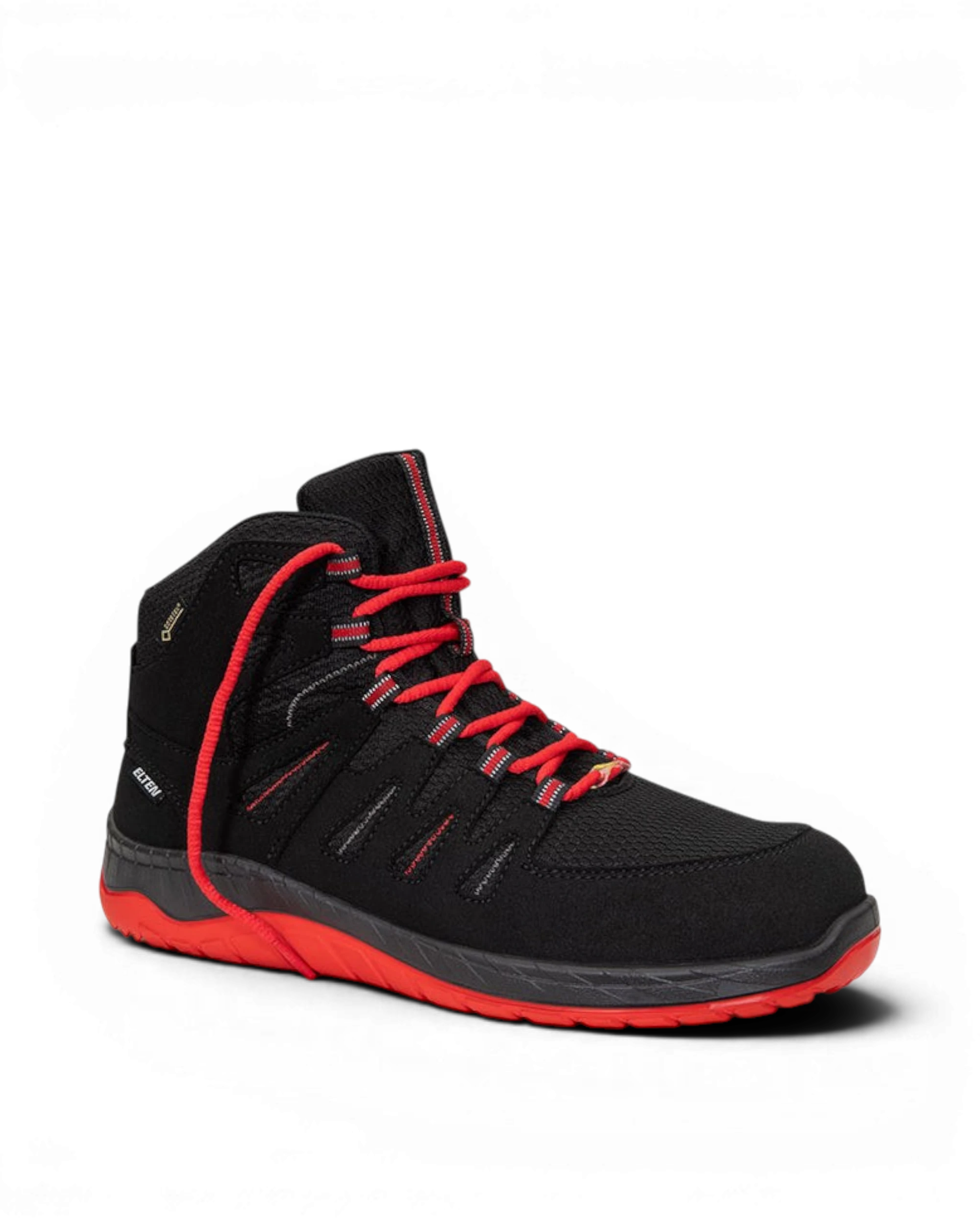 Elten Maddox GTX Mid 769241 S3 W Zwart/Rood