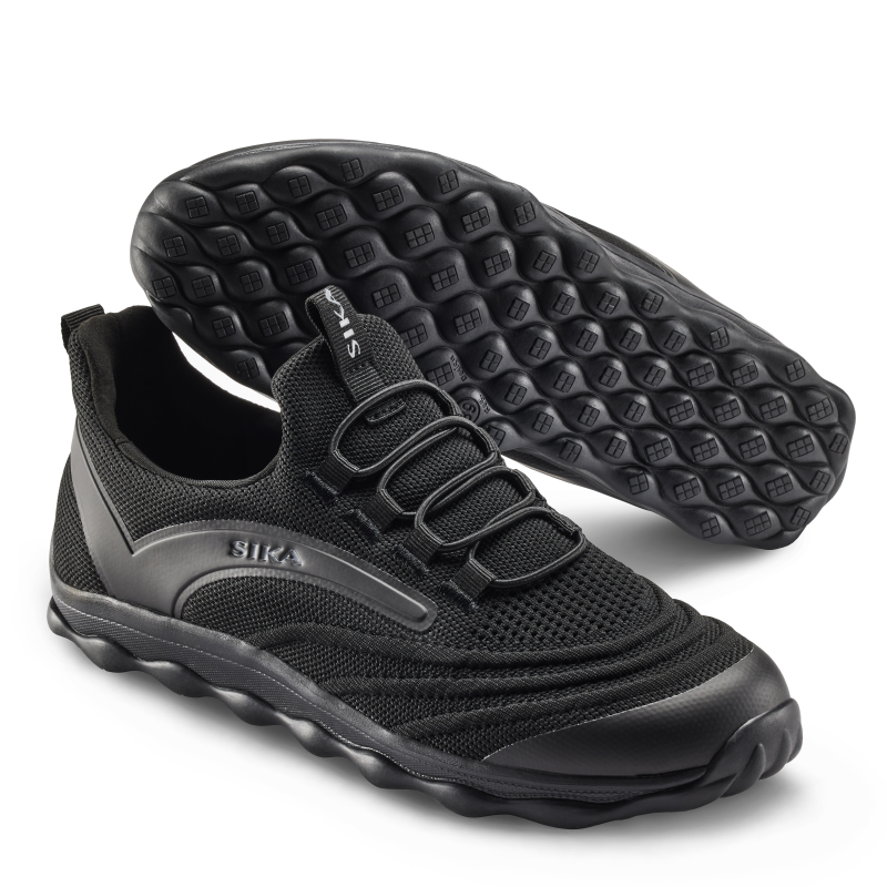 Sika Sneaker Leap Bubble 50018 Zwart O1 Zwart
