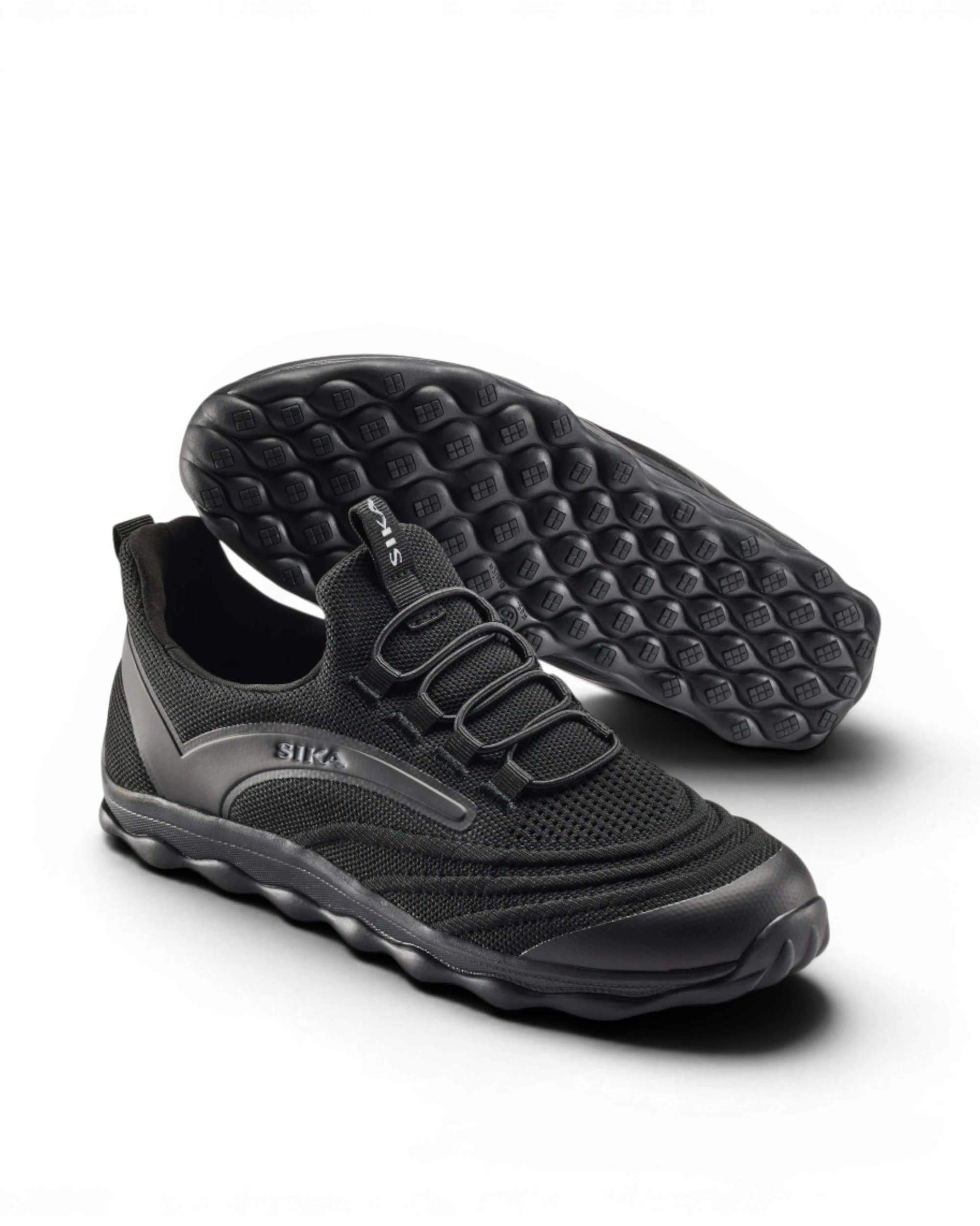Sika Sneaker Leap Bubble 50018 Zwart O1 Zwart