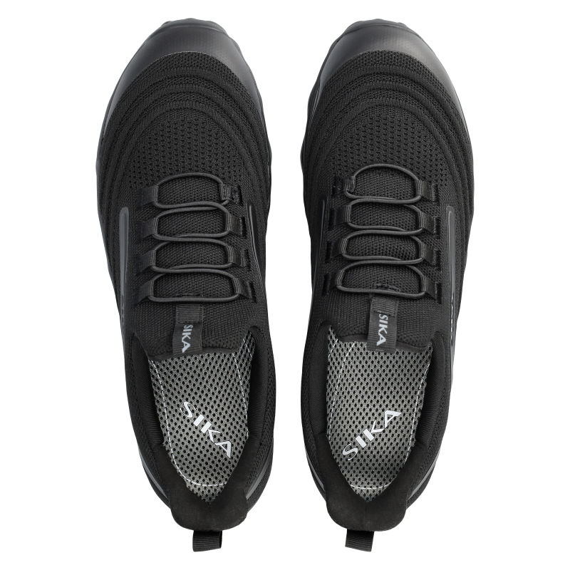 Sika Sneaker Leap Bubble 50018 Zwart O1 Zwart