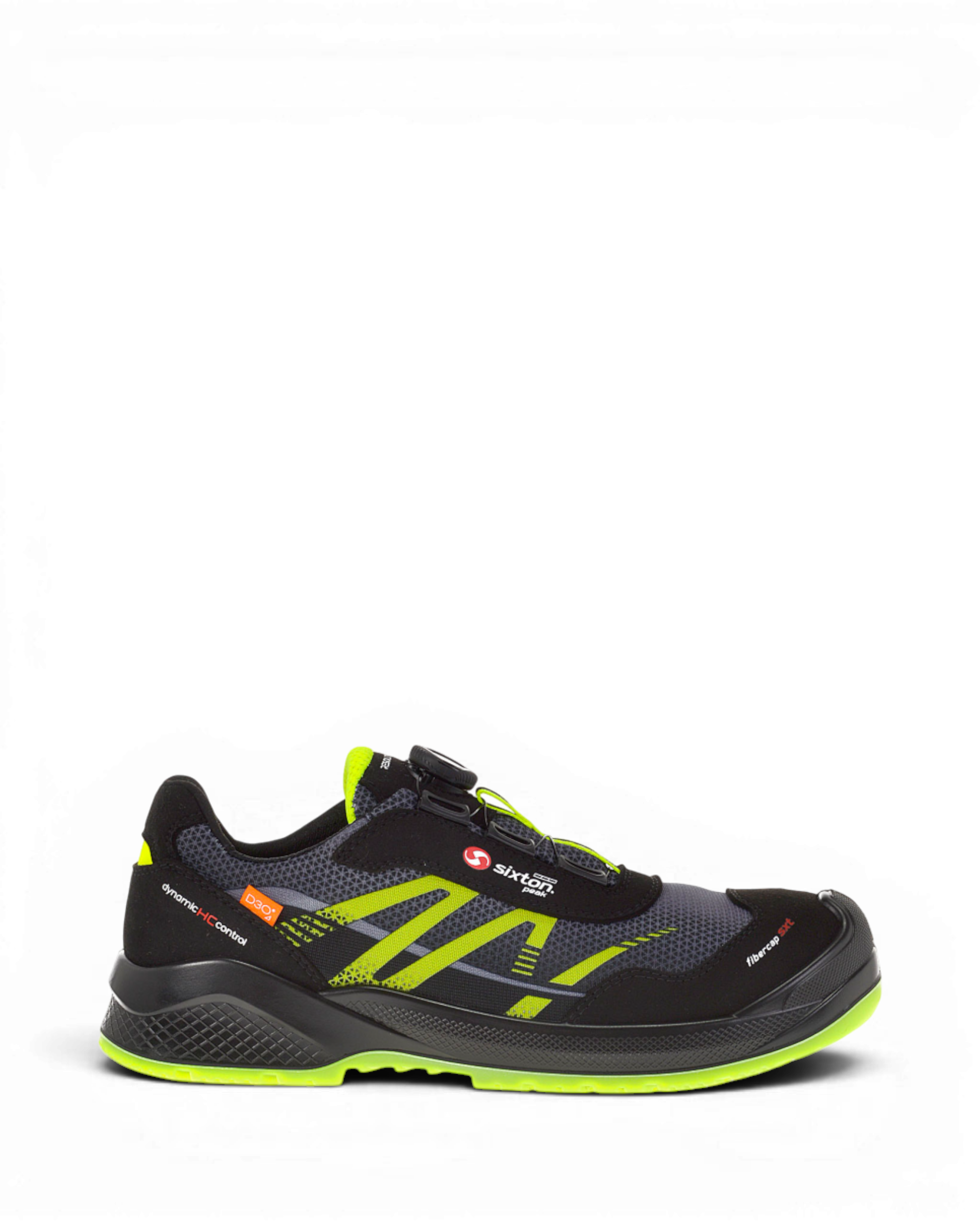 Sixton Tempra BOA 43483-02 S3 Zwart/Geel