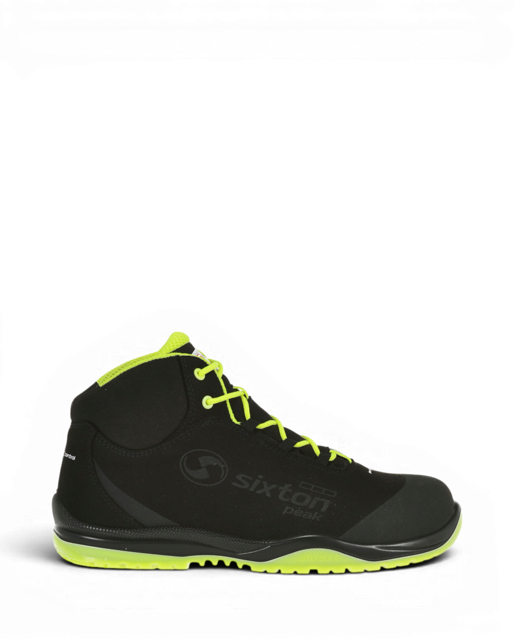 Sixton Cuban Hoog 91370-00 S3 Zwart/Geel