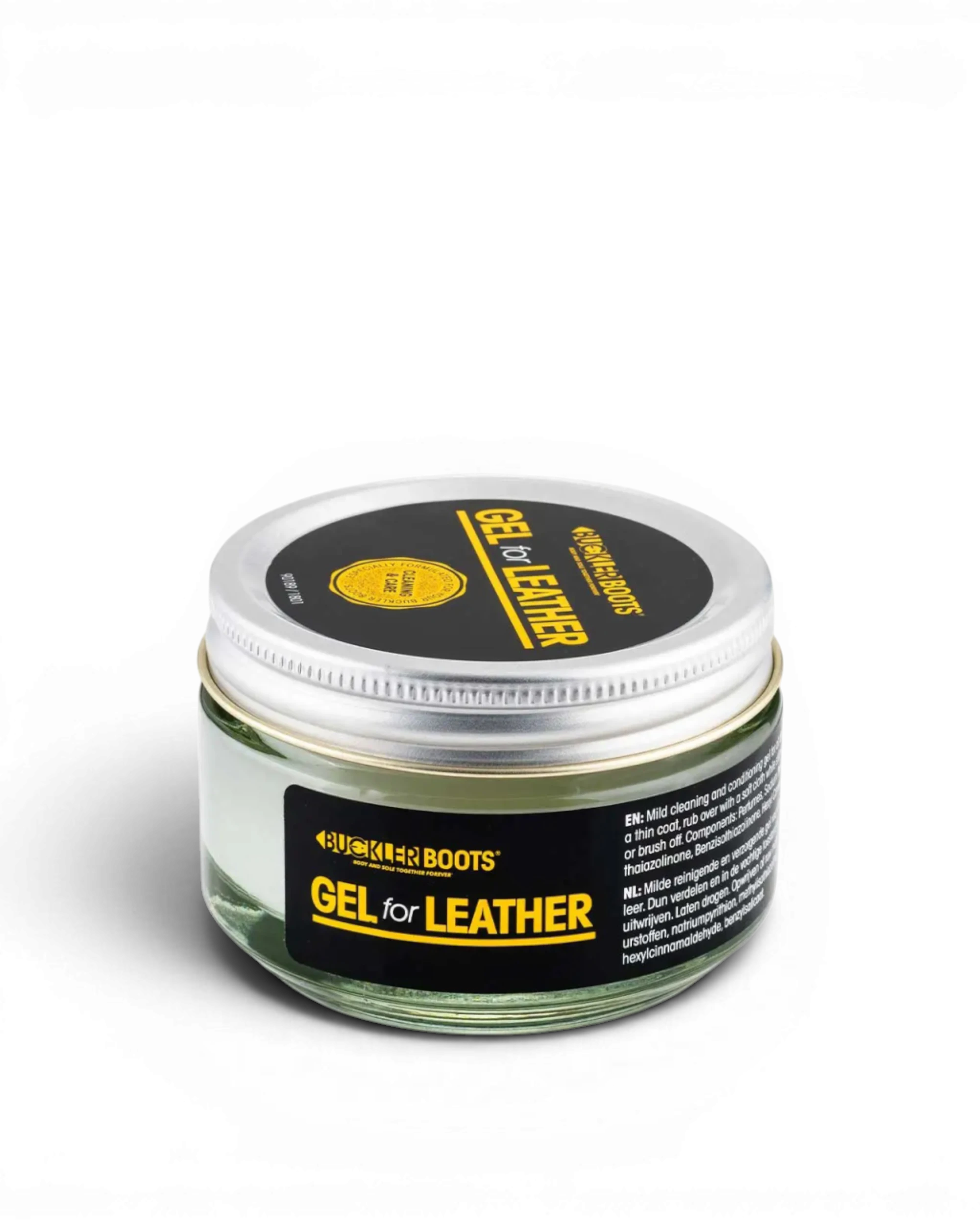 BuckBootz Leer Gel Transparant