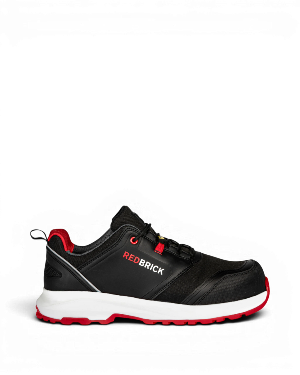 Redbrick Pulse Sneaker Laag S3 ESD 32320 Zwart/Rood
