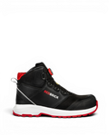 Redbrick Pulse Speed Lace Sneaker Hoog S3 ESD 32326 Zwart/Rood