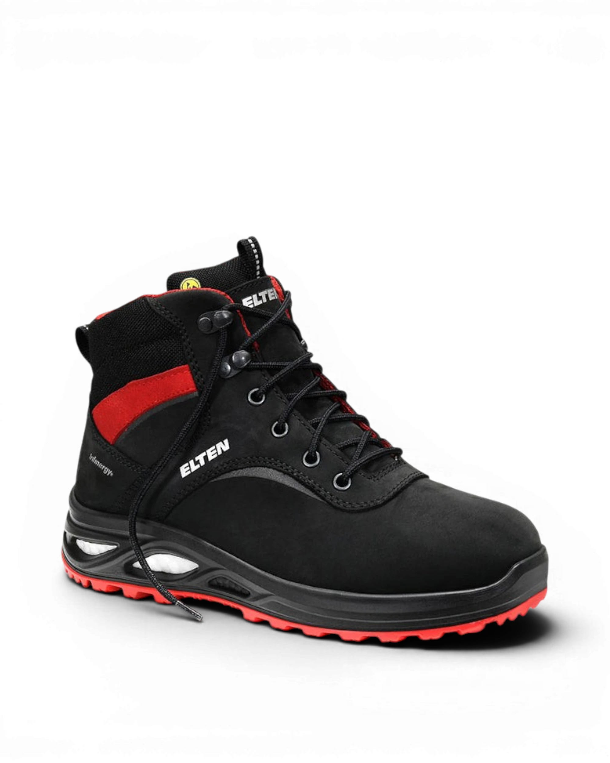Elten Henny XXTL Mid 746581 S3 Zwart/Rood