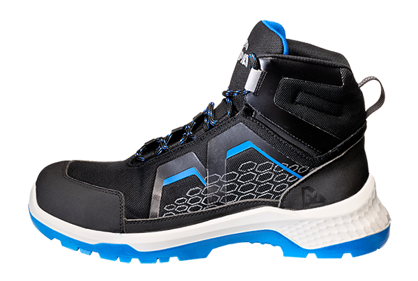 Emma CrossForce Fly D Hoog S3 Zwart/Blauw