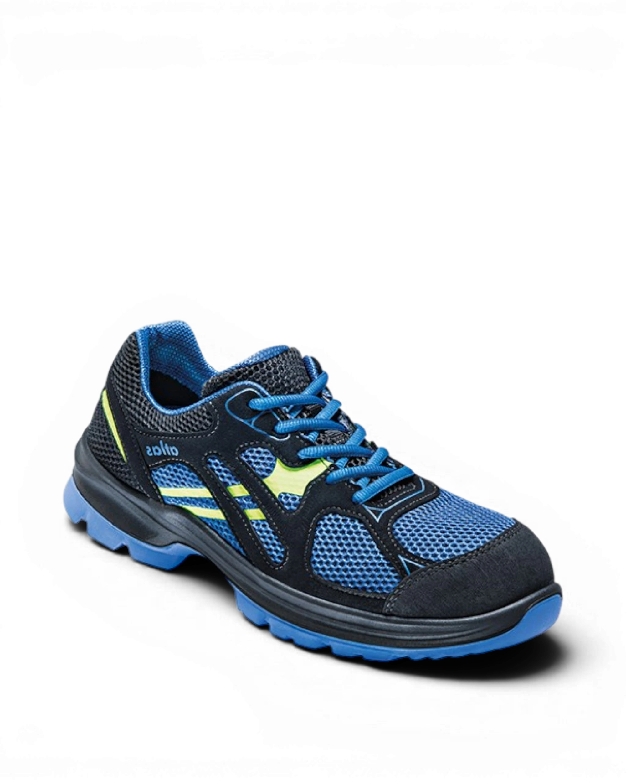 Atlas Schoen Flash 4005 XP S1P W12 Zwart/Blauw