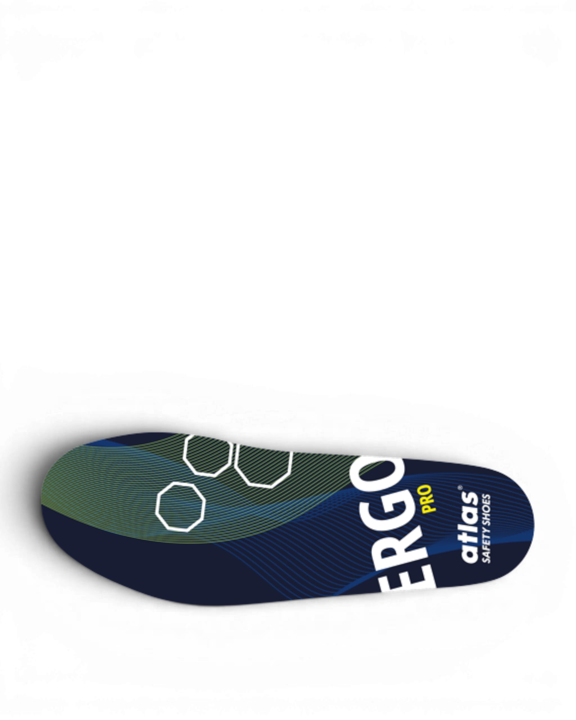 Atlas Ergo Pro Inlegzool Blauw/Geel