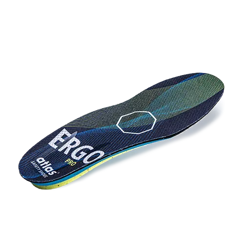Atlas Ergo Pro Inlegzool Blauw/Geel