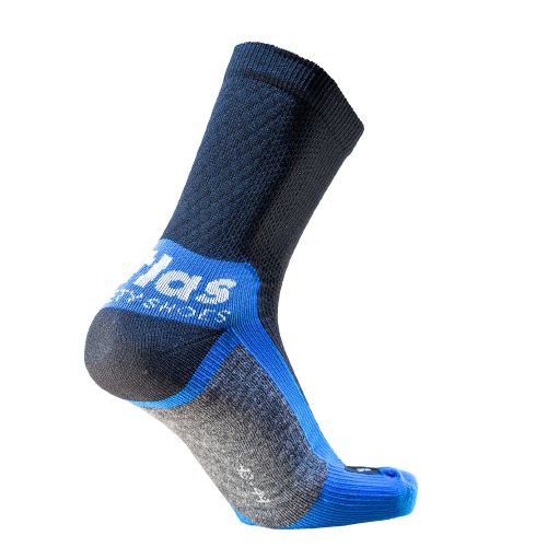 Atlas Performance Workwear Sock Blauw/Zwart