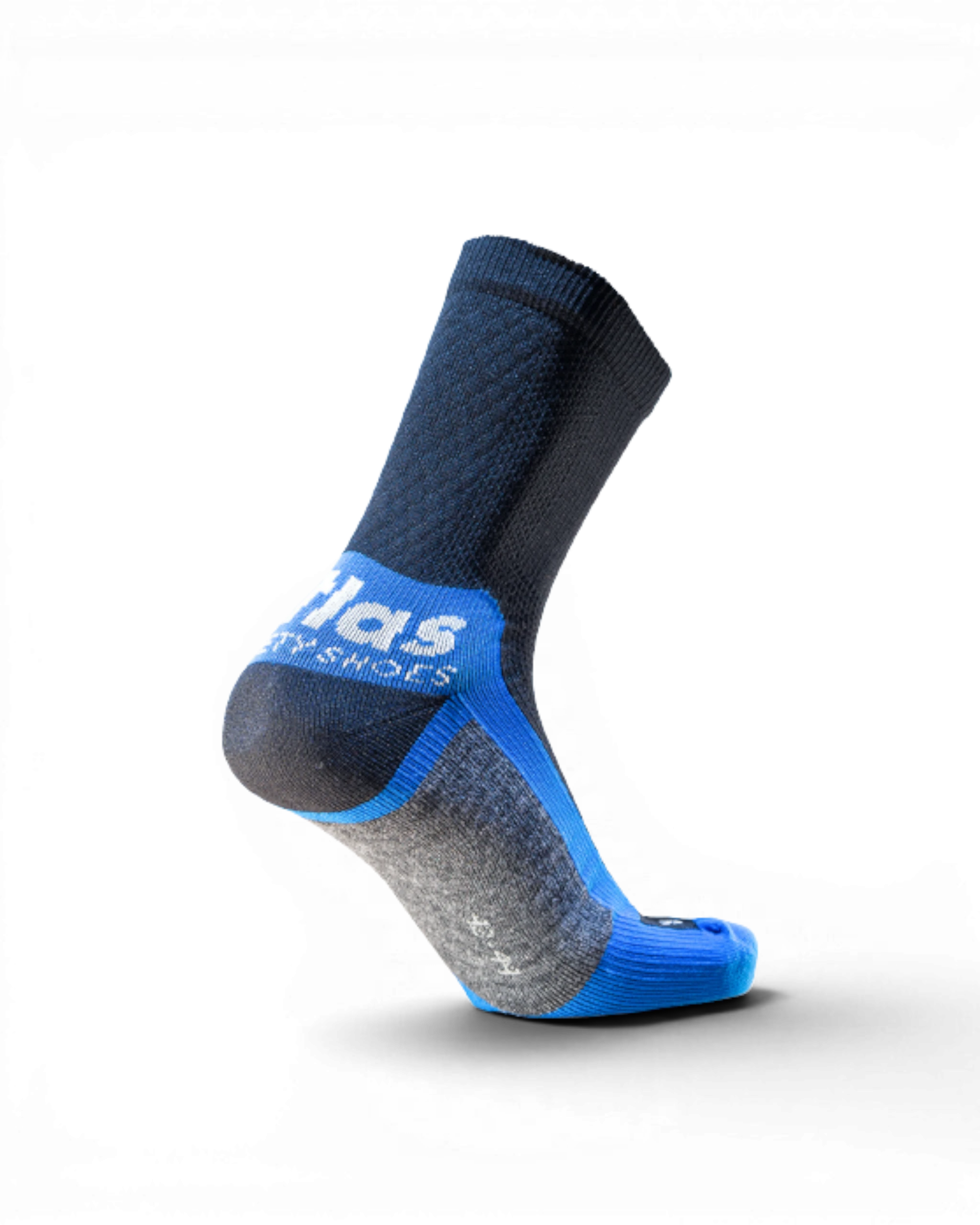 Atlas Performance Workwear Sock Blauw/Zwart