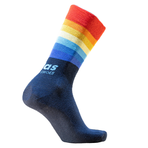 Atlas Rainbow Workwear Sock Multicolor