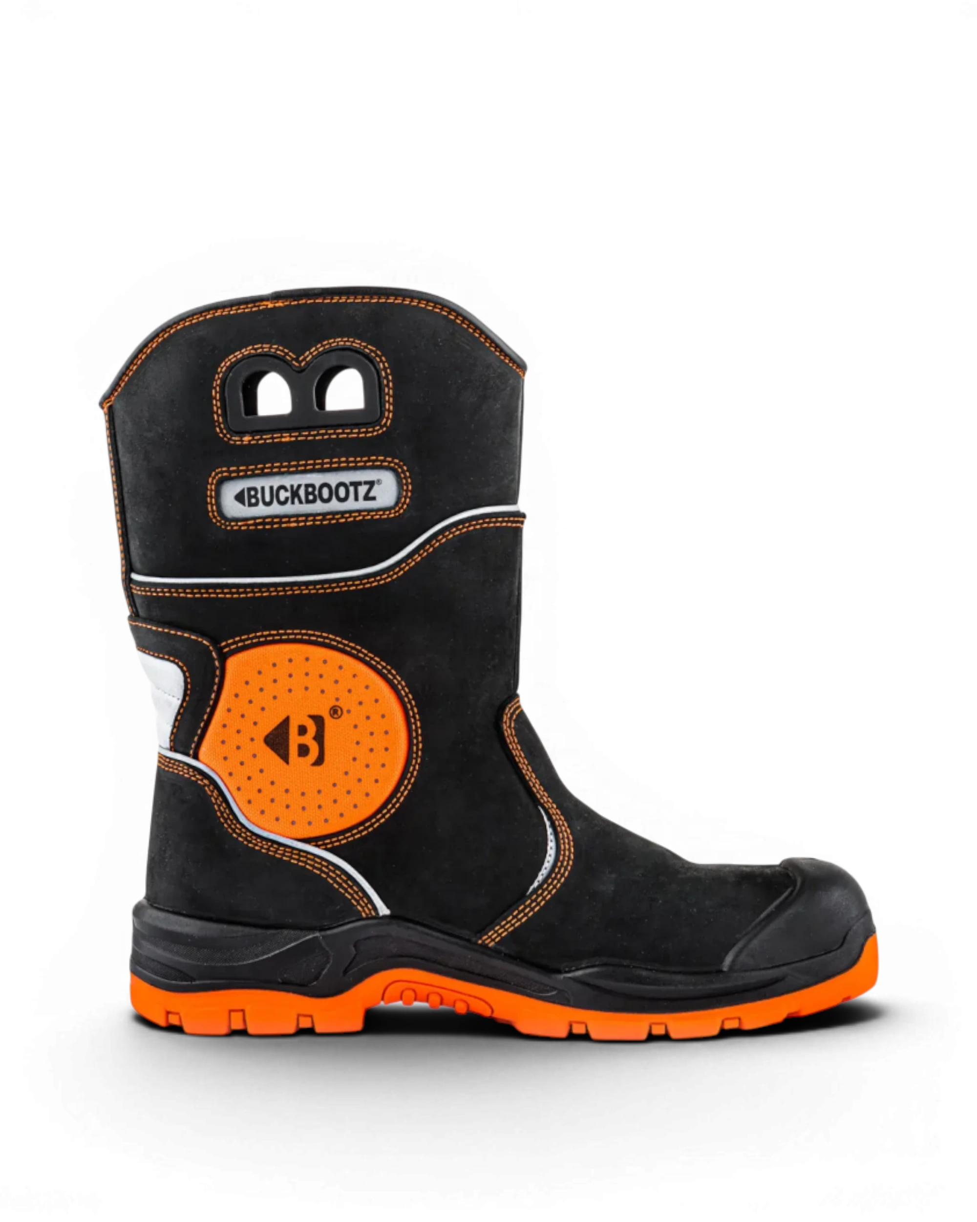 Buckbootz Laars BVIZ5ORBK S7S Zwart/Oranje