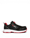Redbrick Pulse Speed Lace Sneaker Laag S3 32325 Zwart/Rood