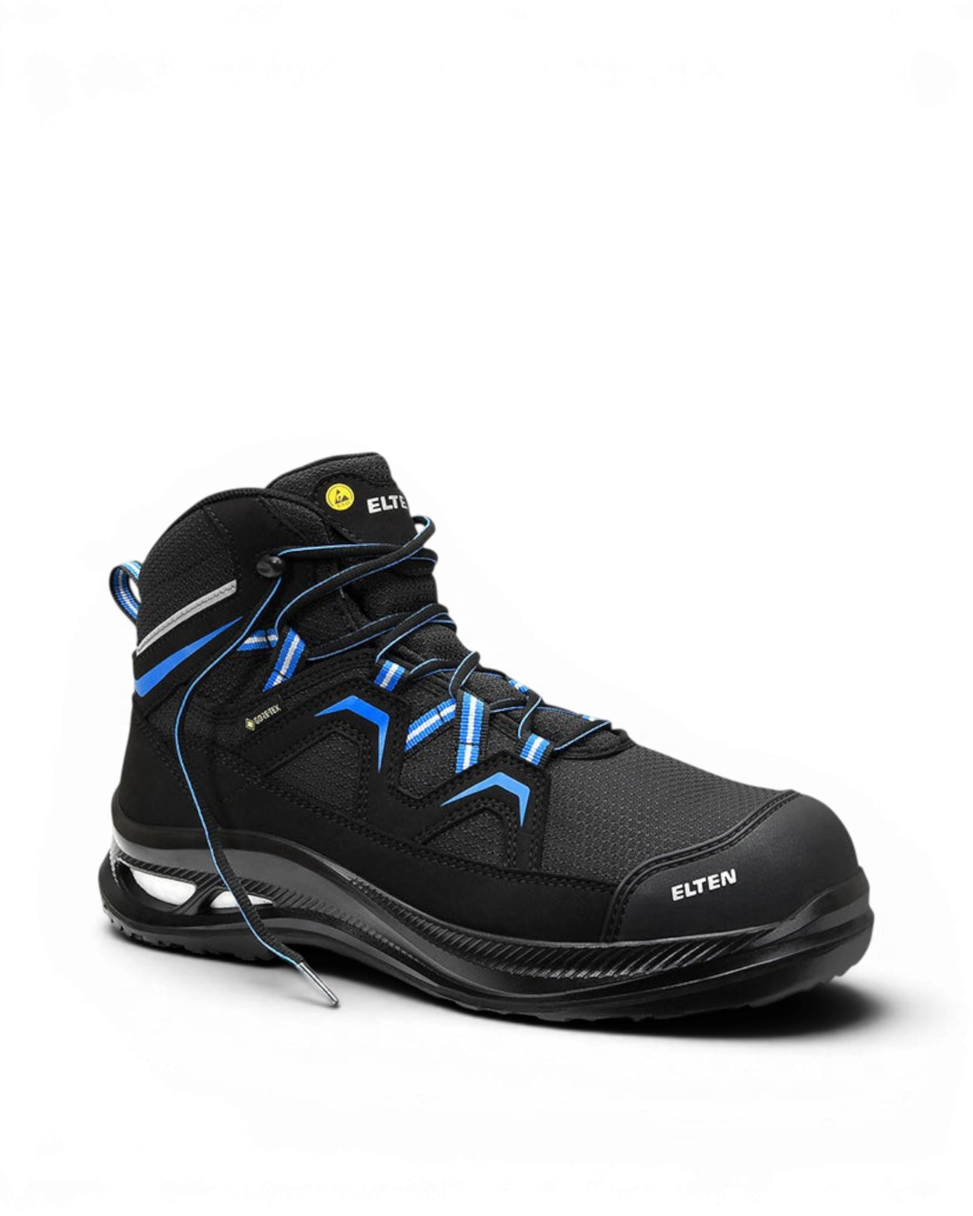 Elten Fry Mid 768761 S3 Zwart/Blauw
