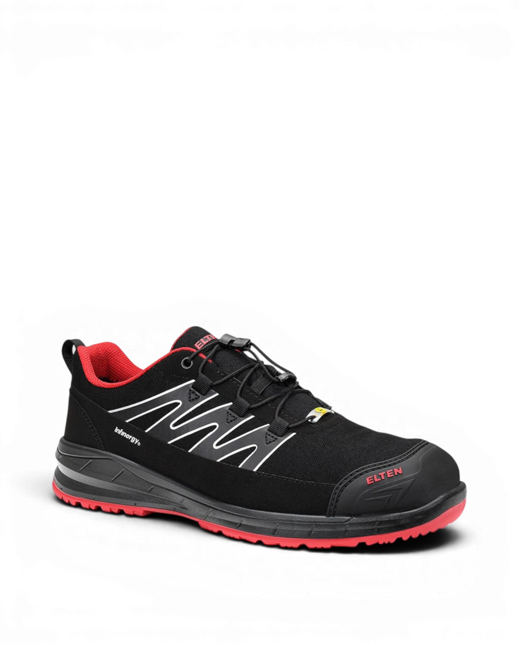 Elten Marten Laag 728131 S3 Zwart/Rood