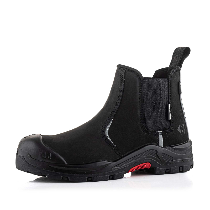 BuckBootz Nubuckz Instapper NKZ101BLK S3S 2.0 Zwart