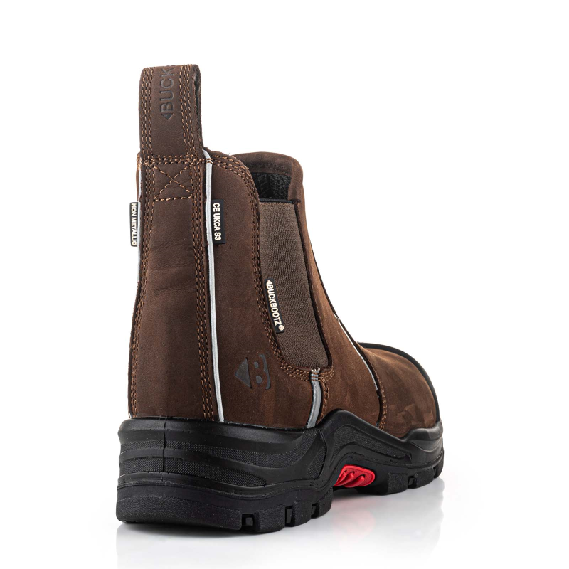 BuckBootz Nubuckz Instapper NKZ101BRN S3S 2.0 Bruin