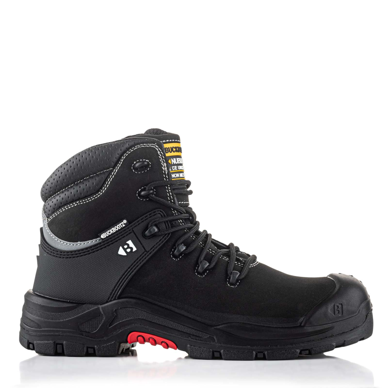 BuckBootz Nubuckz NKZ102BLK S3S 2.0 Zwart
