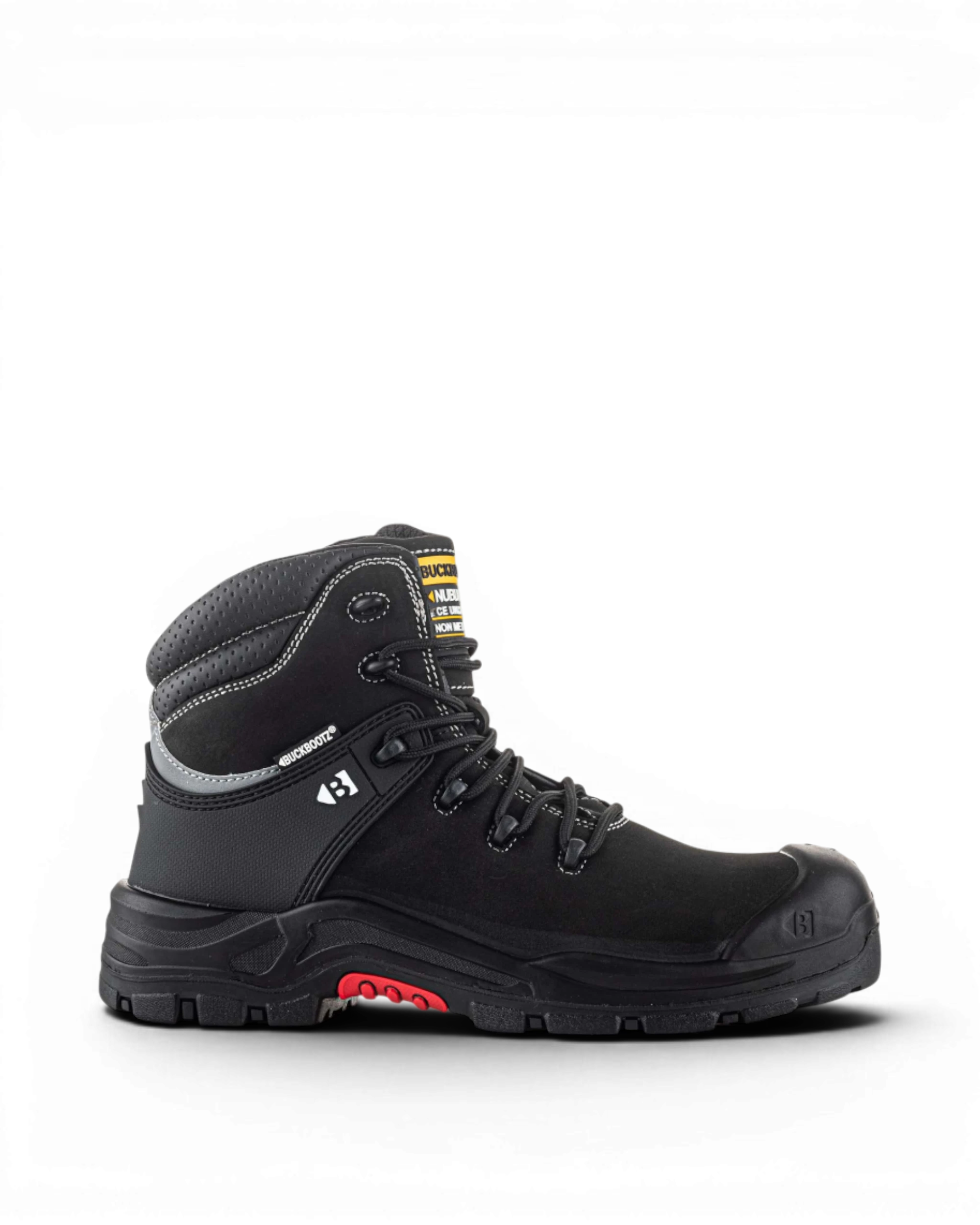 BuckBootz Nubuckz NKZ102BLK S3S 2.0 Zwart