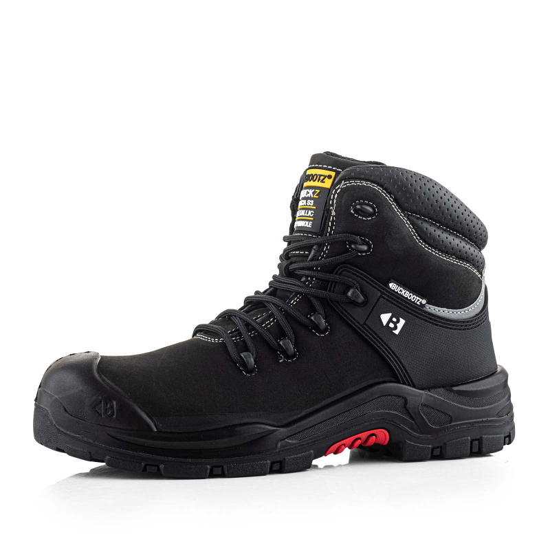 BuckBootz Nubuckz NKZ102BLK S3S 2.0 Zwart