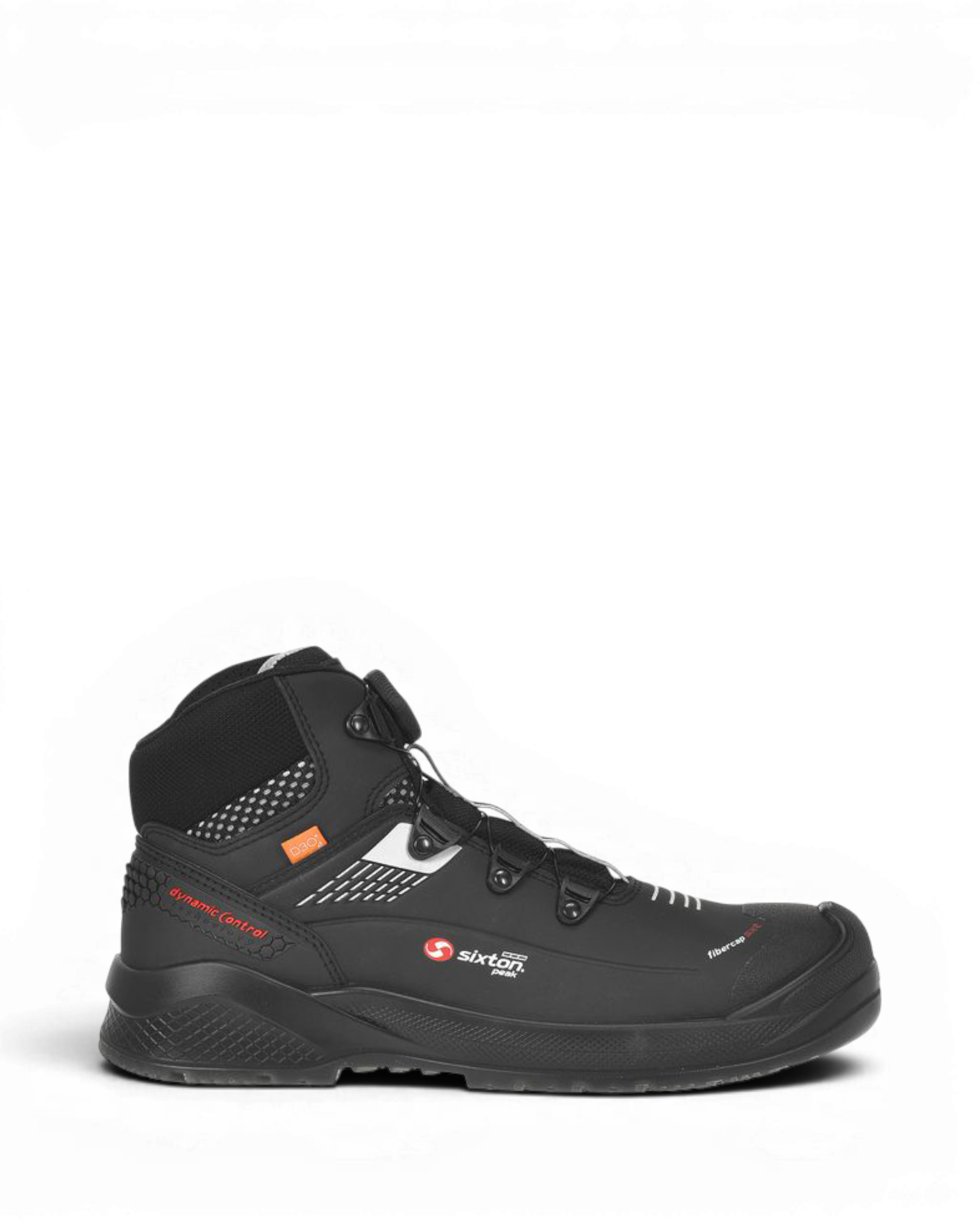 Sixton Muscle BOA Hoog 43488-01 S3 Zwart/Grijs