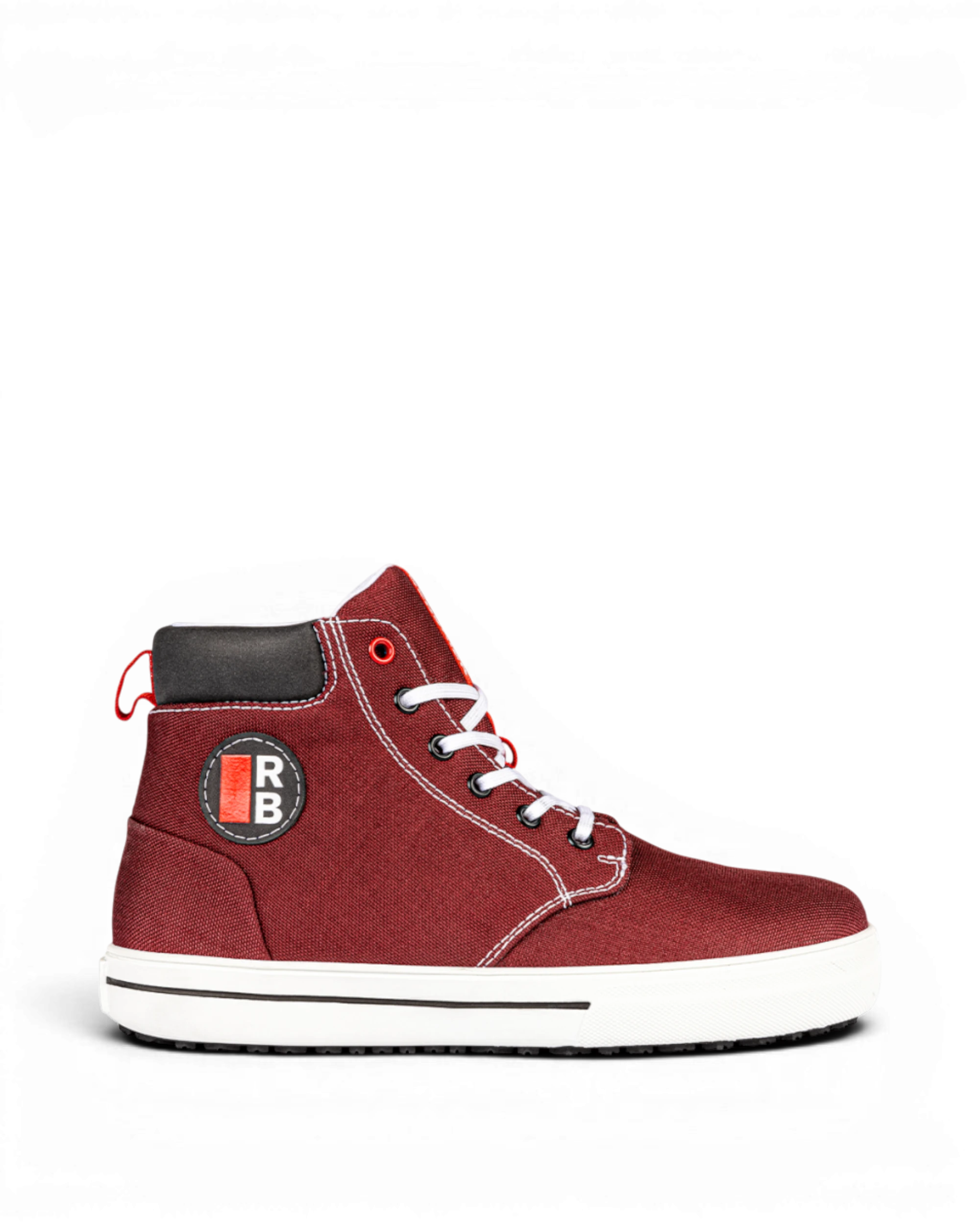 Redbrick Anne Sneaker hoog dames S3 Rood