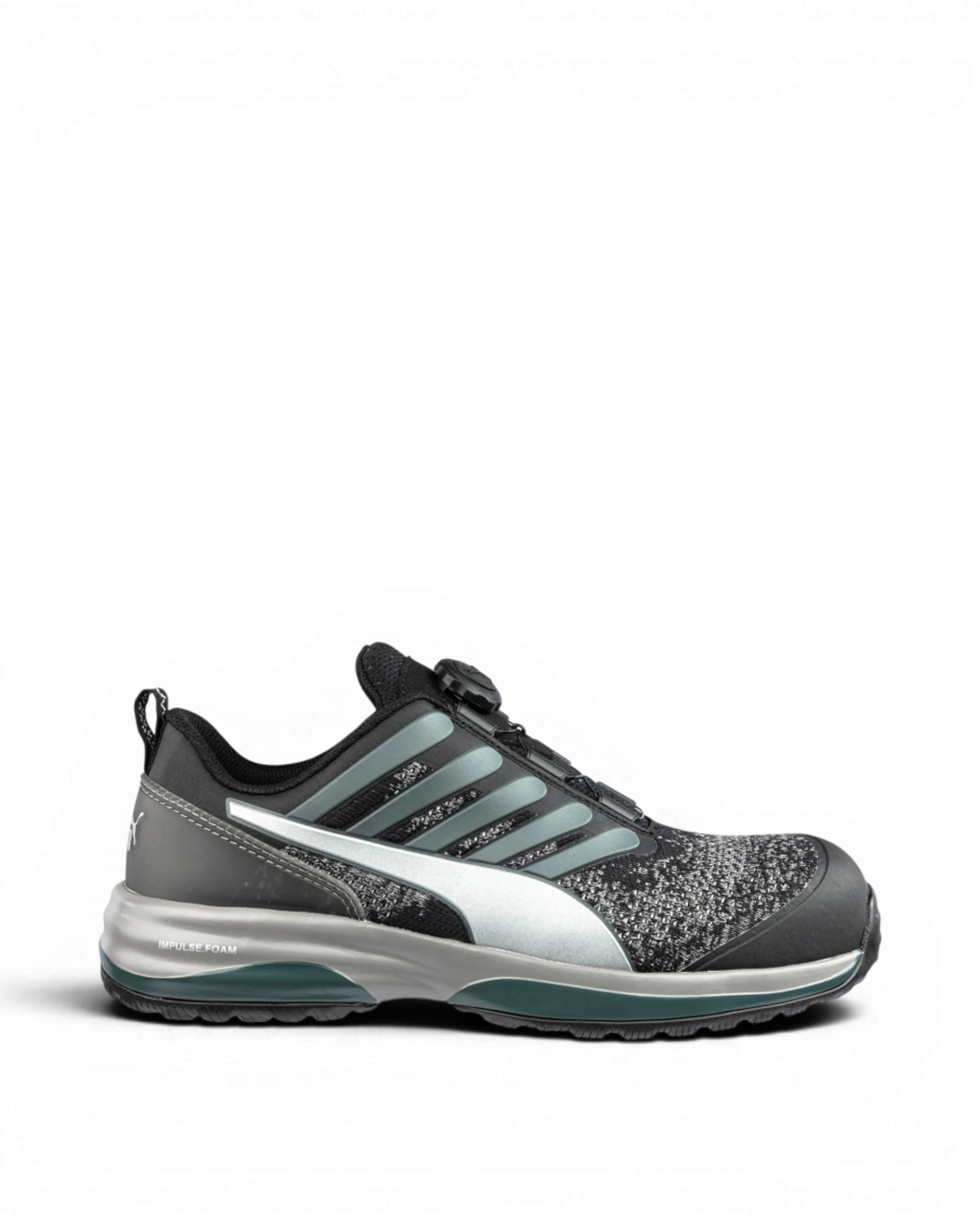Puma Charge Black 644541 Disc S1P Zwart