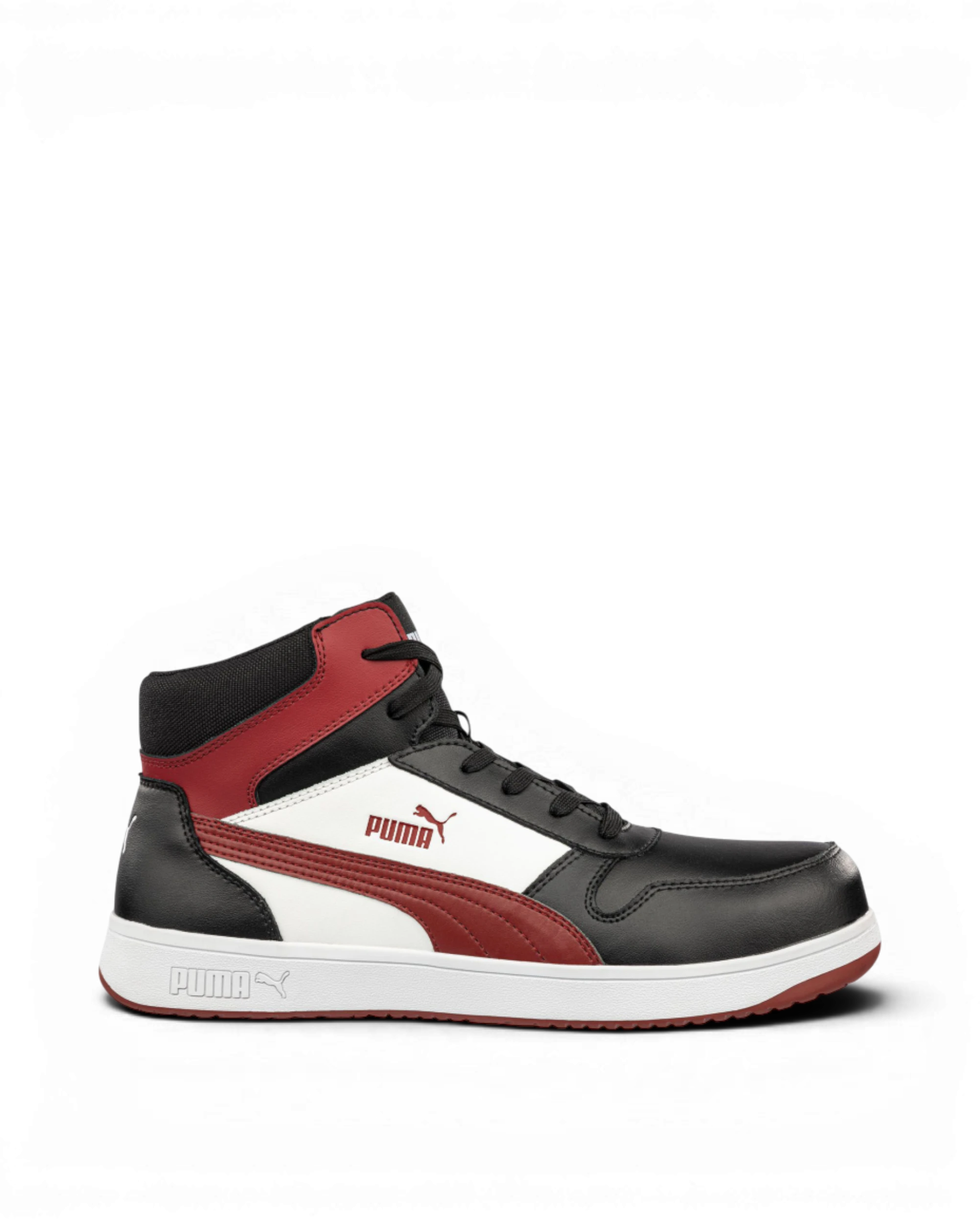 Puma Frontcourt Black/White/Red 630050 S3L Zwart/Wit
