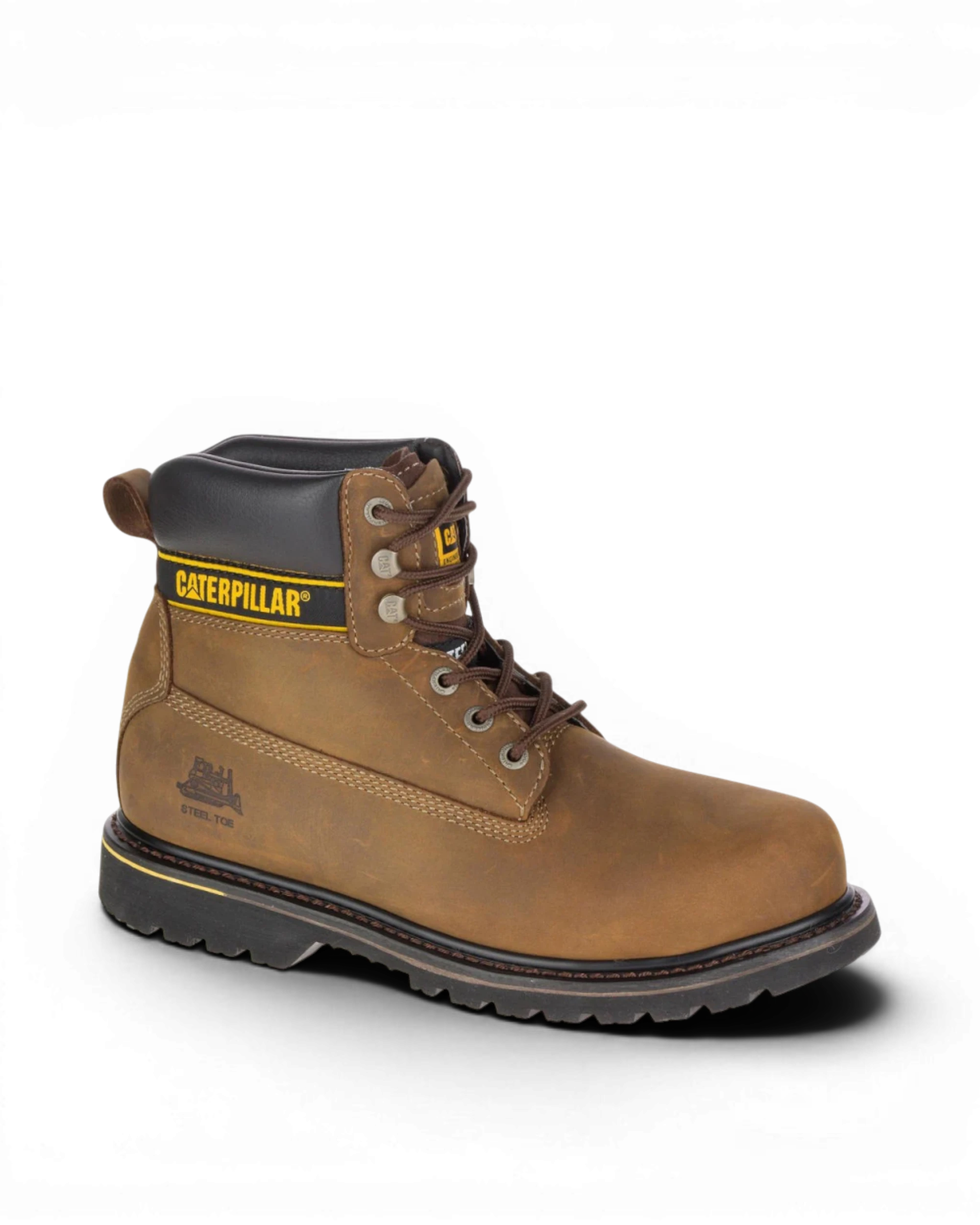 Cat Holton P708029 Goodyear Welted zool S3 Donkerbruin