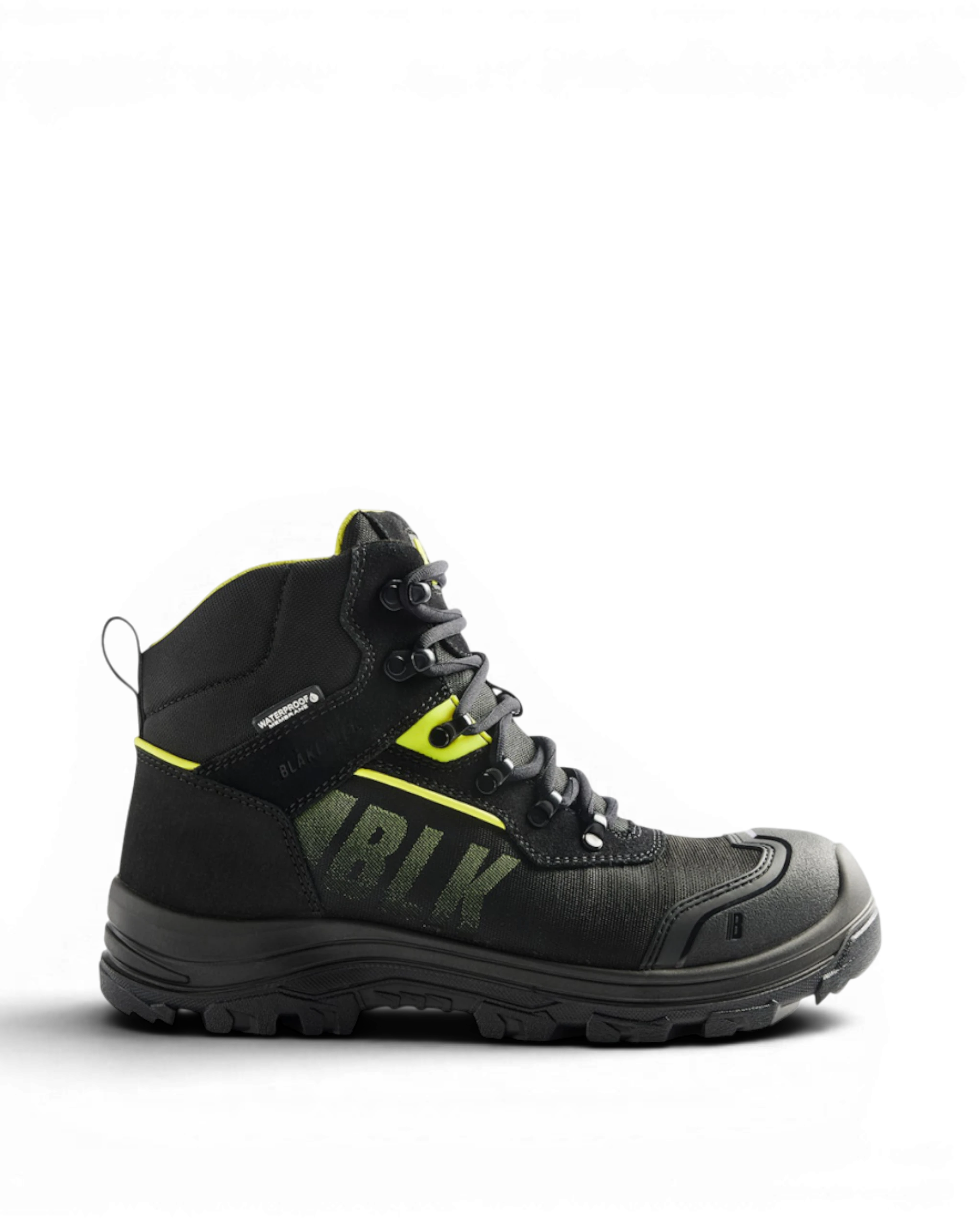 Blaklader Storm Hoge Veiligheidsschoen S3 2479 Zwart/High Vis Geel