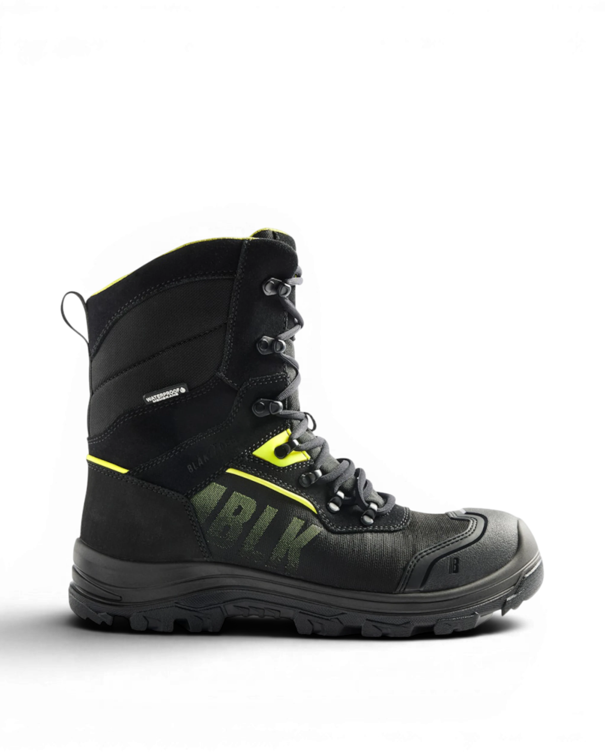 Blaklader Storm Winterlaars S3 2490 Zwart/High Vis Geel