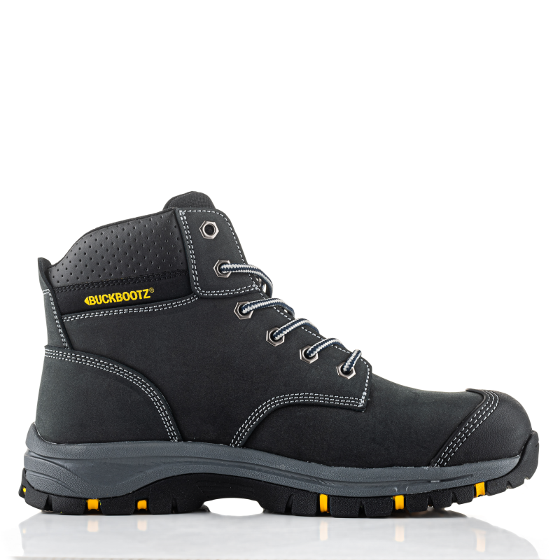 Buckbootz Wizardz WIZL1BLK S3S Zwart