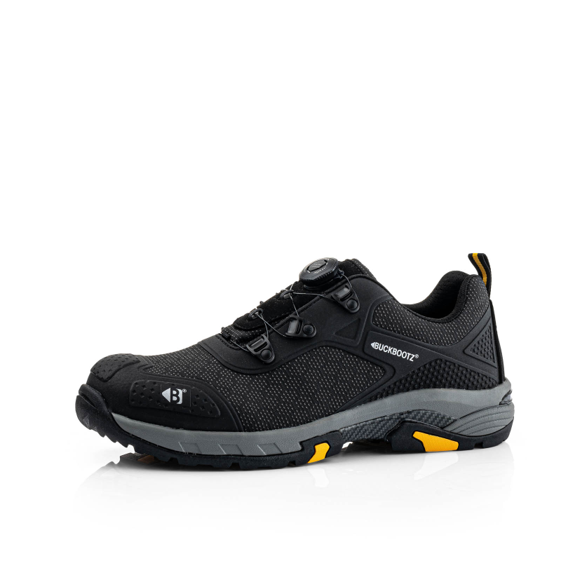 BuckBootz Tradez Wheelz Laag S1PS BOA Zwart