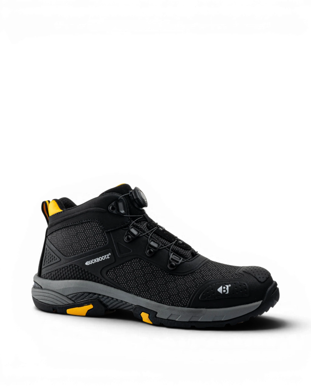 BuckBootz Tradez Wheelz Mid S1PS BOA Zwart