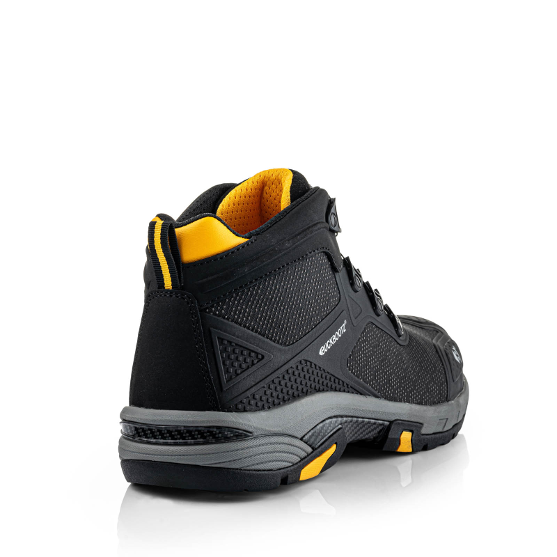 BuckBootz Tradez Wheelz Mid S1PS BOA Zwart