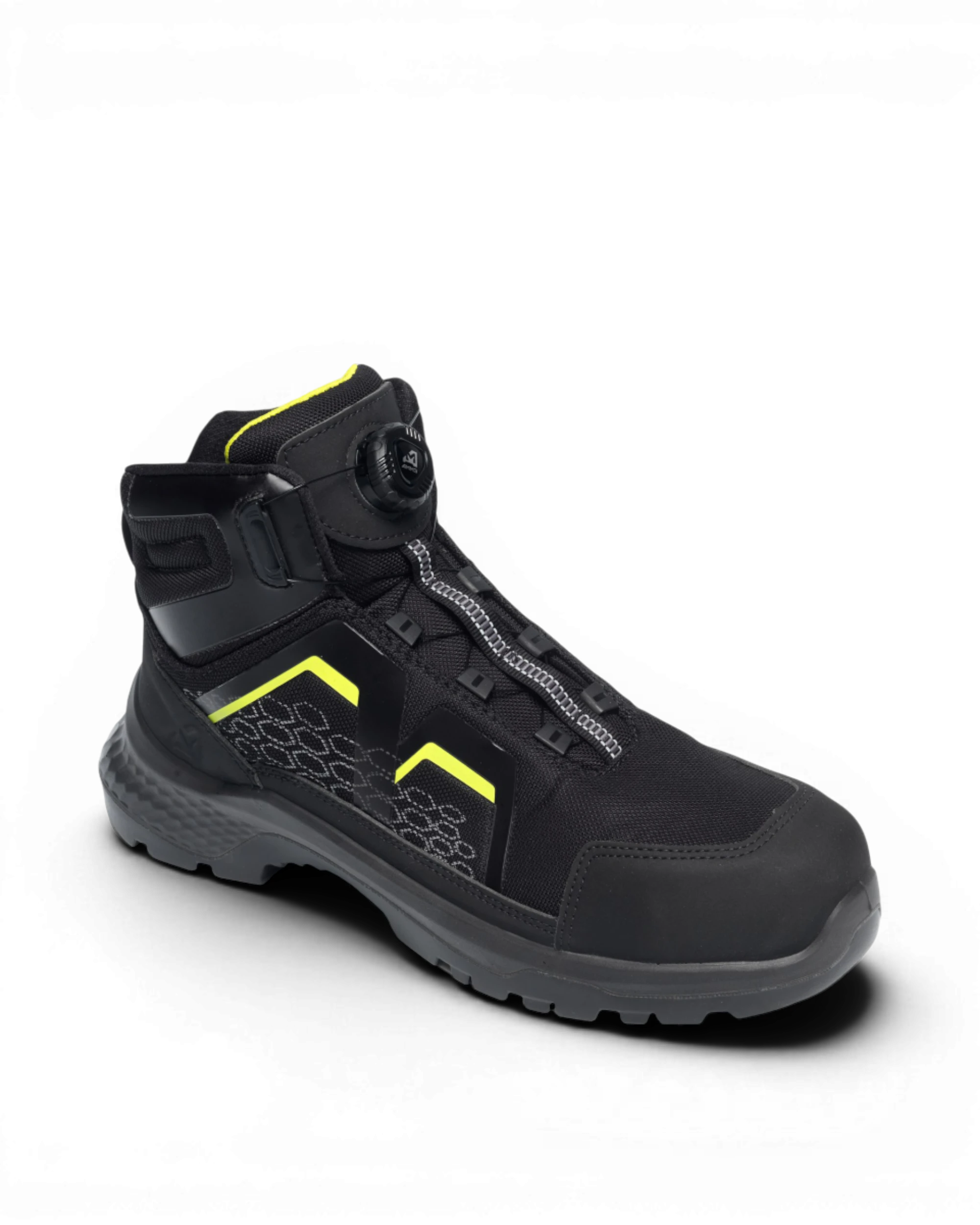 Emma Crossforce Flex High S3S Zwart
