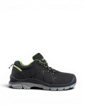 Safeet Lenvik Laag Zwart S3 Zwart/Grijs