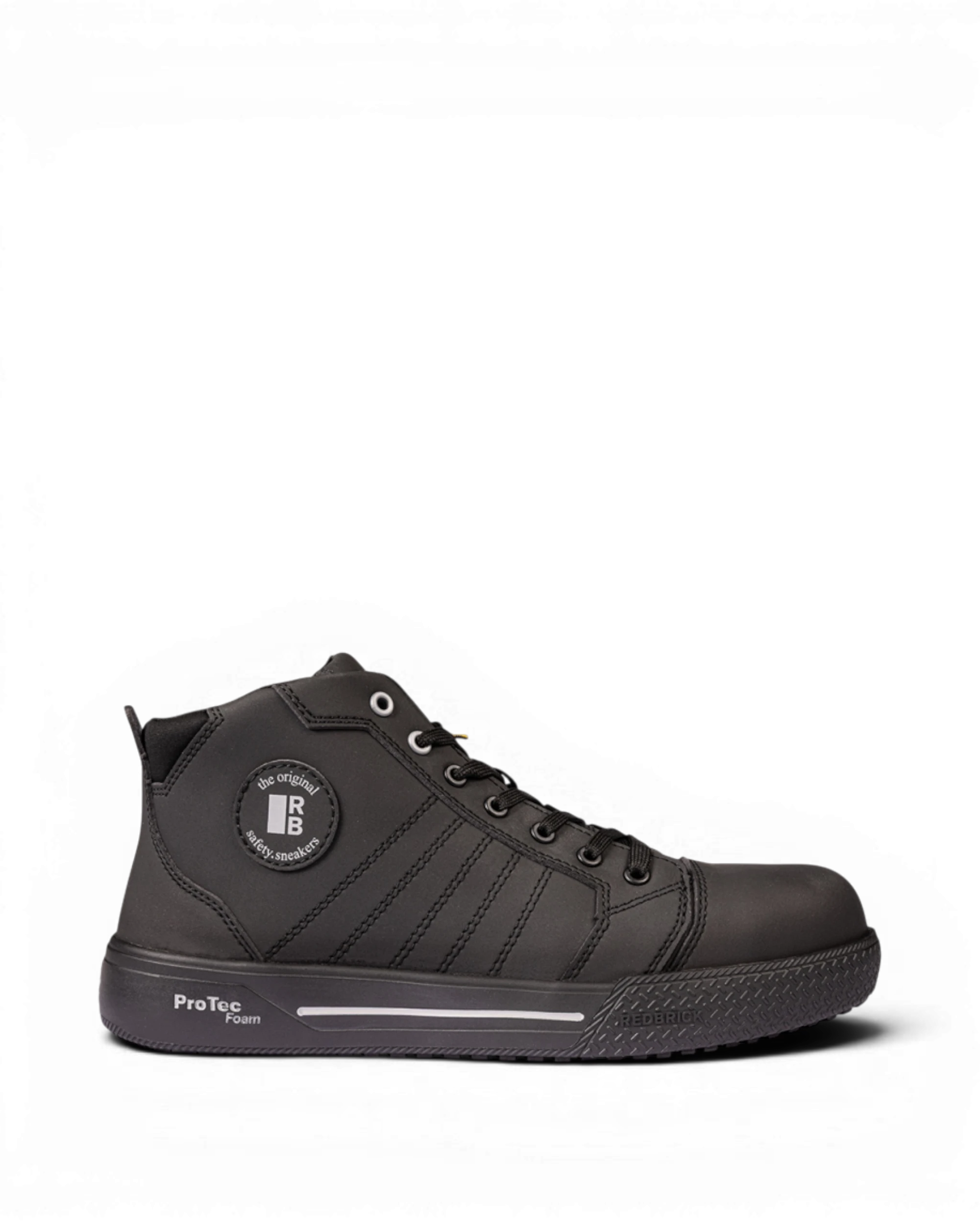 Redbrick Beater High Sneaker S3S Zwart