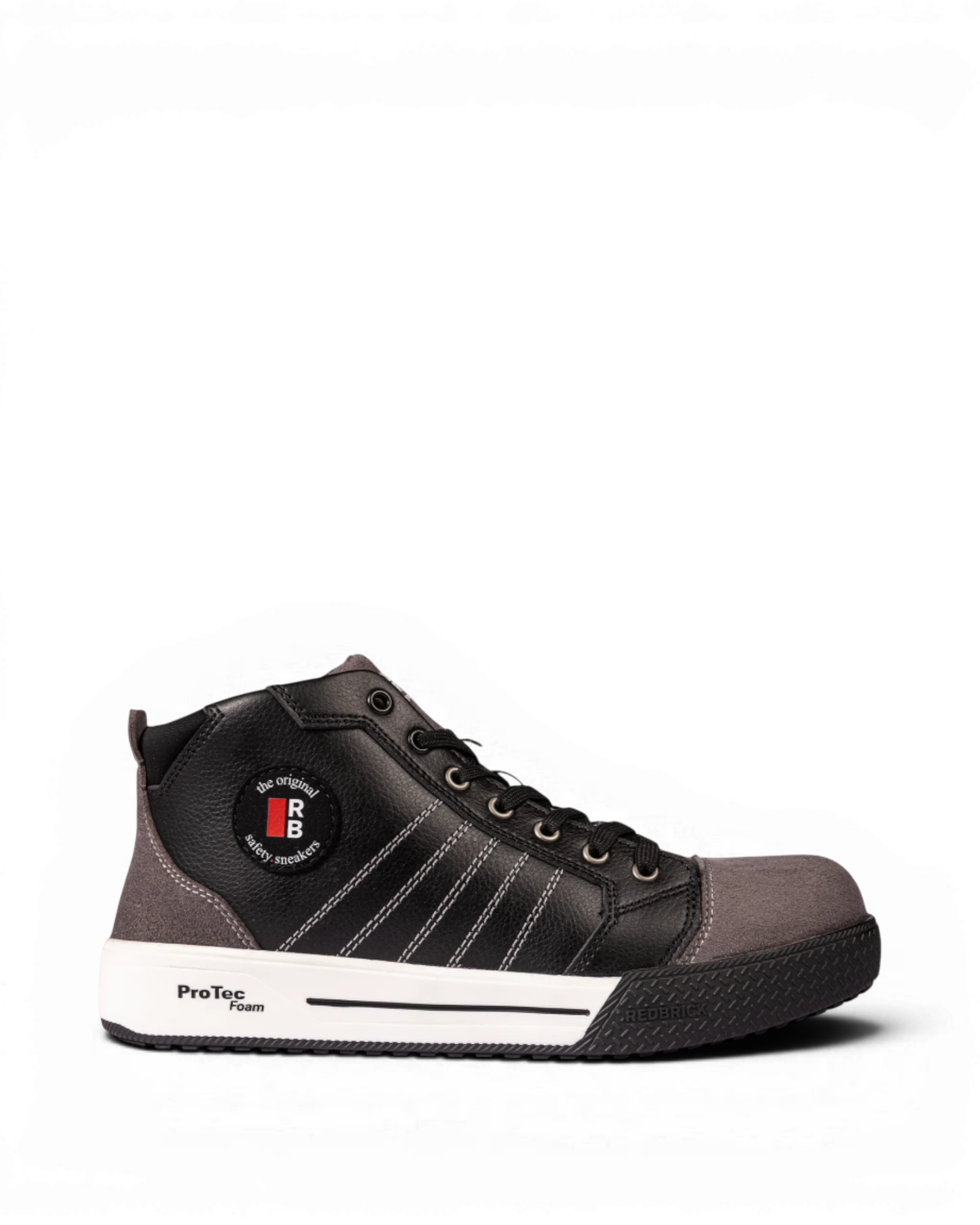Redbrick Dunk High Sneaker S3S Zwart