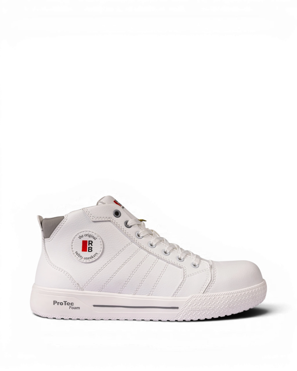 Redbrick Pivot High Sneaker S3S Wit