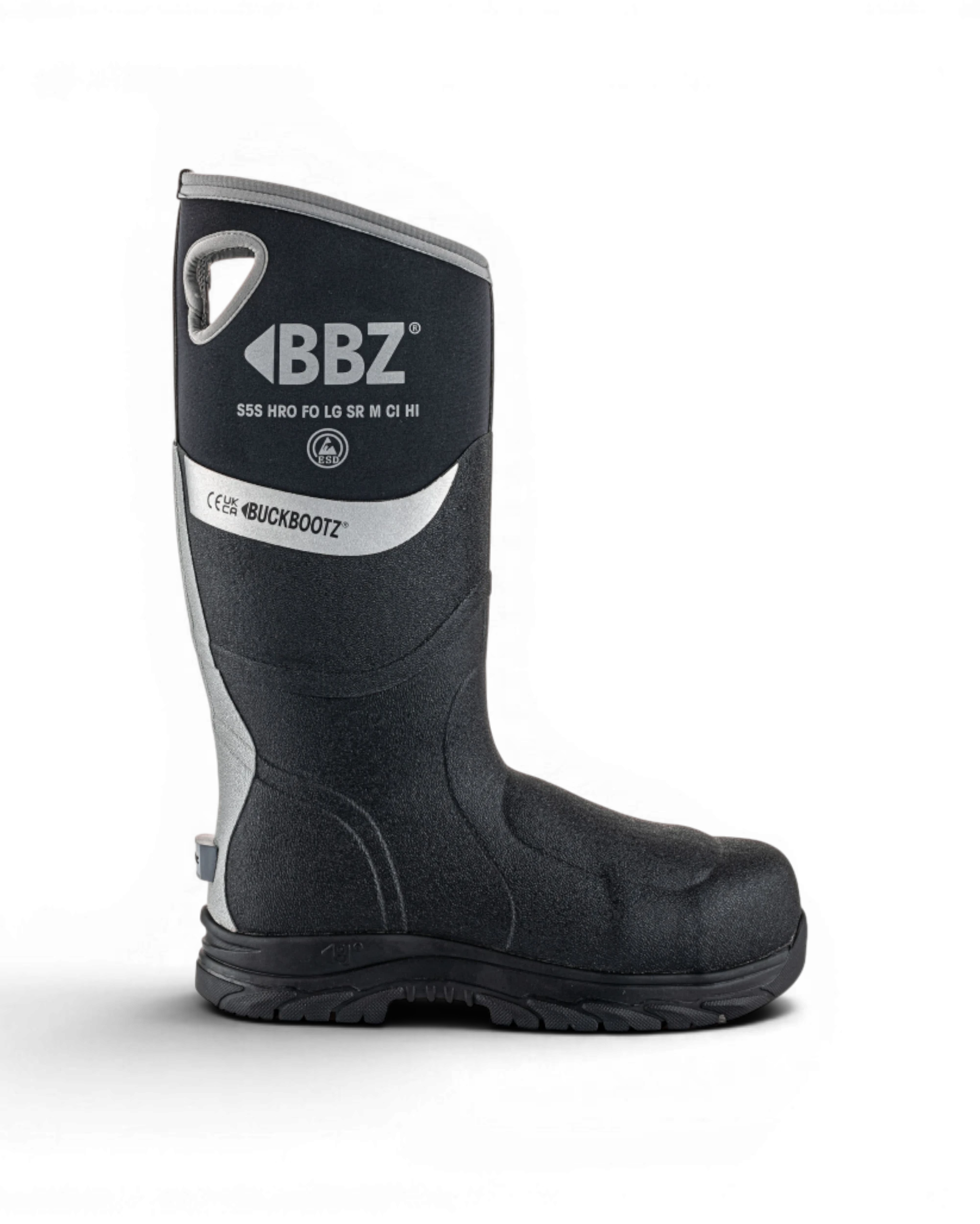 BuckBootz Laars BBZ9000 S5S Zwart Zwart