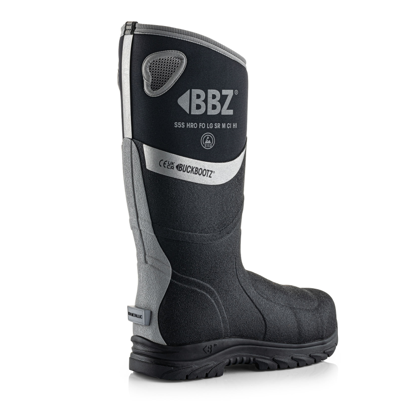 BuckBootz Laars BBZ9000 S5S Zwart Zwart