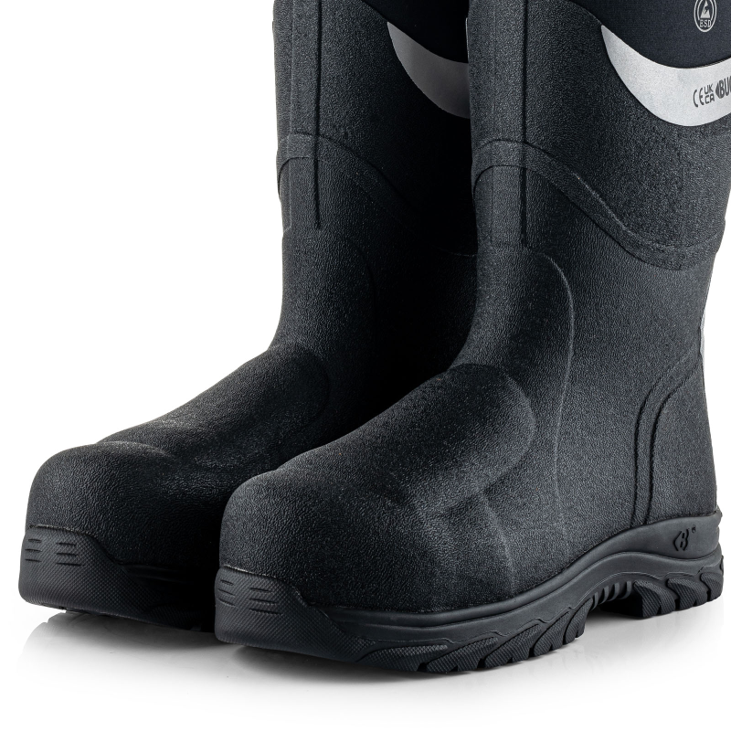 BuckBootz Laars BBZ9000 S5S Zwart Zwart
